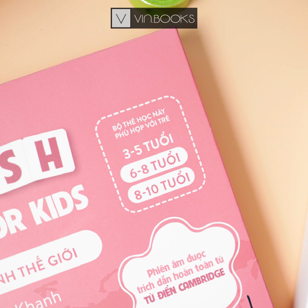 Flashcards - Vòng Quanh Thế Giới - Thẻ Học Thông Minh - Dành Cho Trẻ 6-10 Tuổi