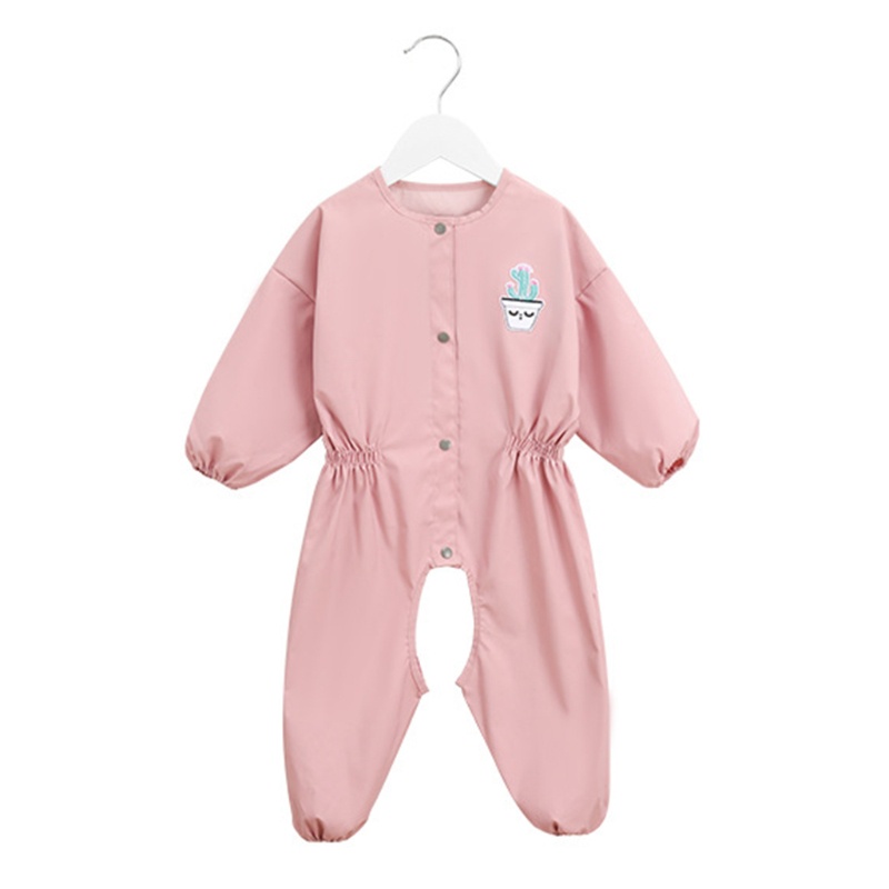 Tạp Dề Vẽ Tranh Tay Dài Chống Thấm Nước Dành Cho Trẻ Em