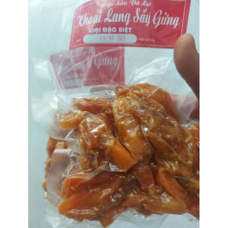 1kg khoai lang mật sấy gừng