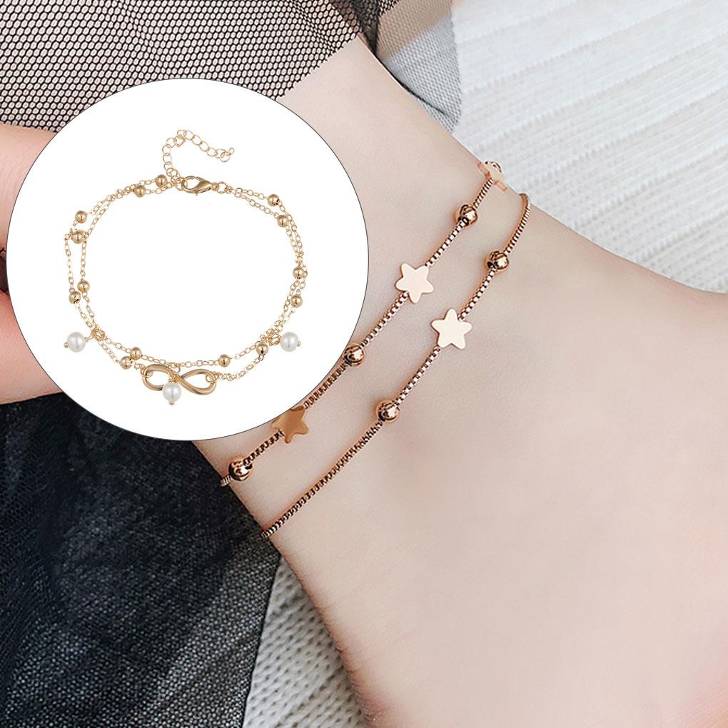 Lắc Chân HợP Kim ĐíNh Đá Xinh XắN