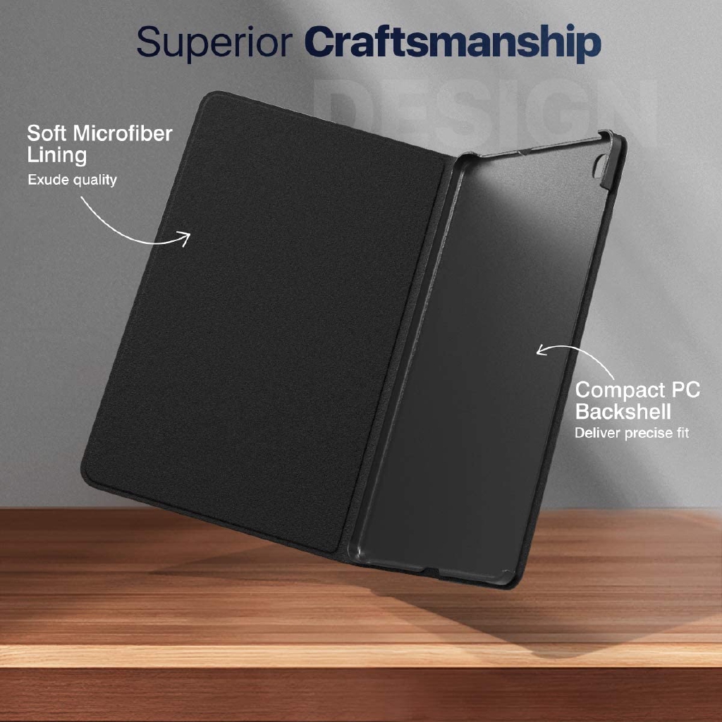 Bao Da Máy Tính Bảng Mỏng Có Giá Đỡ Tự Động Thức Ngủ Cho Samsung Galaxy Tab S6 Lite 10.4 2020
