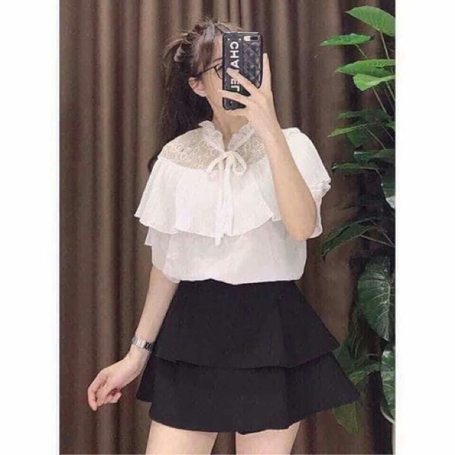 Chân Váy Xếp Ly Ngắn Xòe Sang Chảnh - Chân Váy Với Chất Liệu Vải Tuyết Mưa Co Dãn Senorita CV000