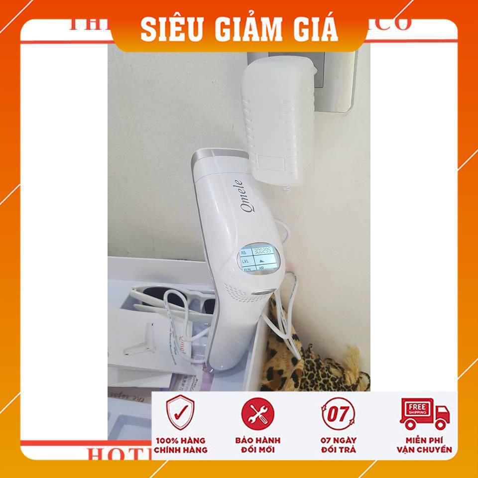 Máy triệt lông cá nhân có màn hình LCD 500.000 xung Qmele thế hệ mới nhất 2018 -Thiết bị spa giá tốt