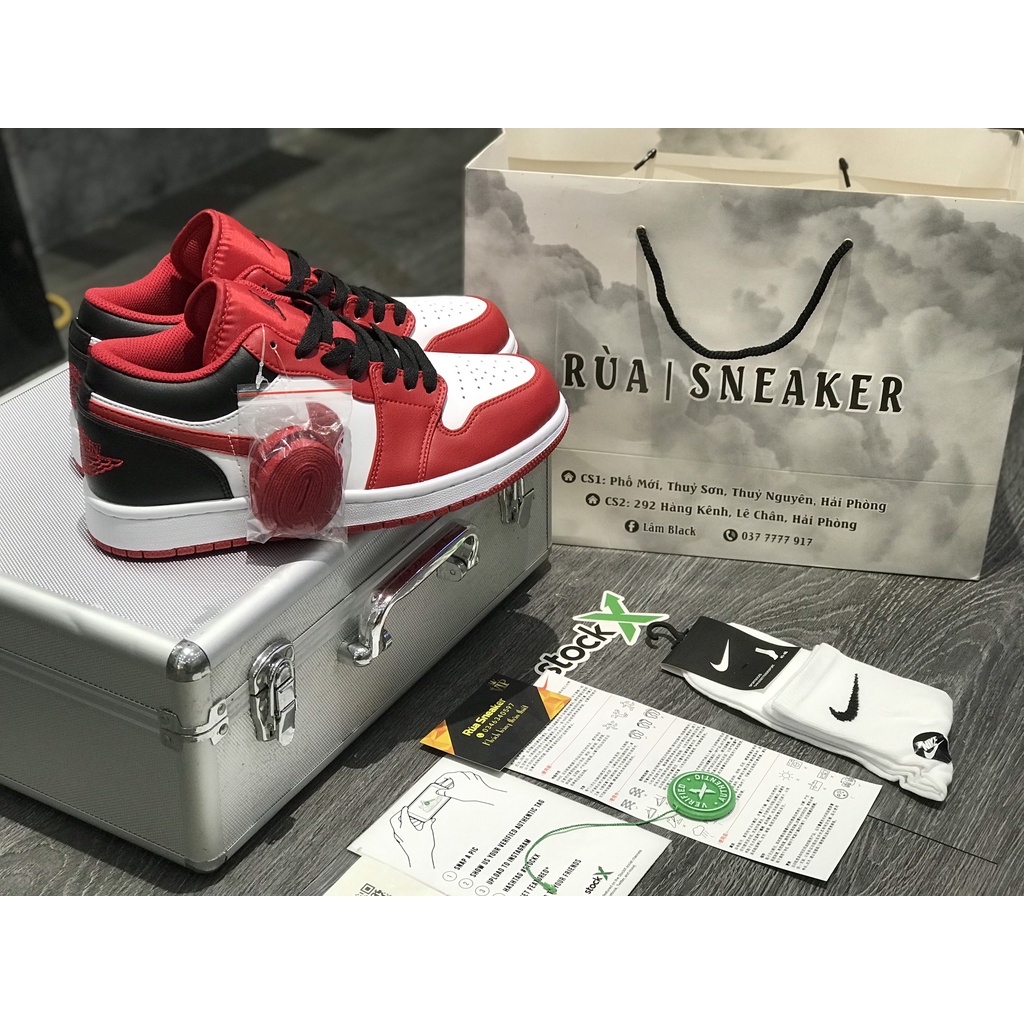Siêu Phẩm Giày Thể Thảo Sneaker J.D Low Wh.ite Gy.m Red B.lack Đỏ Đen 2022 SIêu Xinh Cao Cấp +Tặng Tất