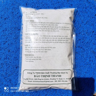 Phân nền thủy sinh Senda túi 500g