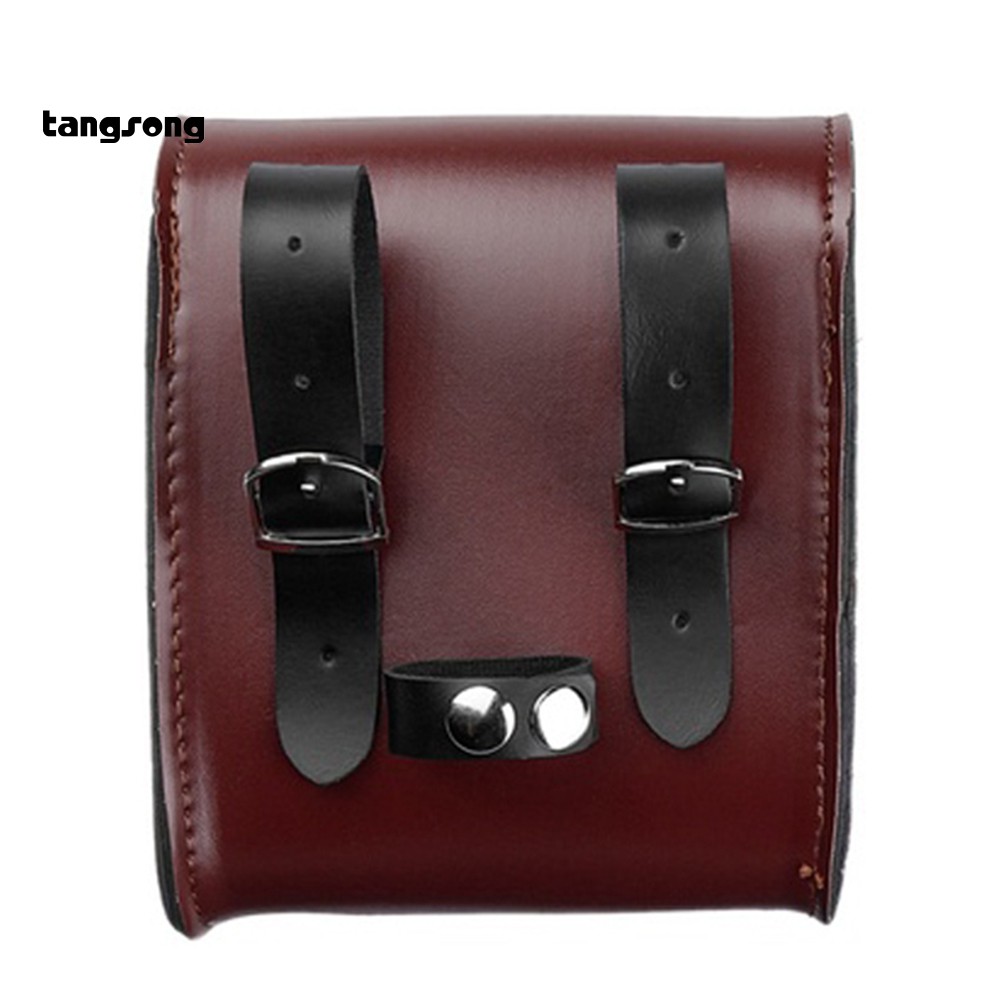 Túi giả da gắn yên xe mô tô đựng hành lý chống thấm nước