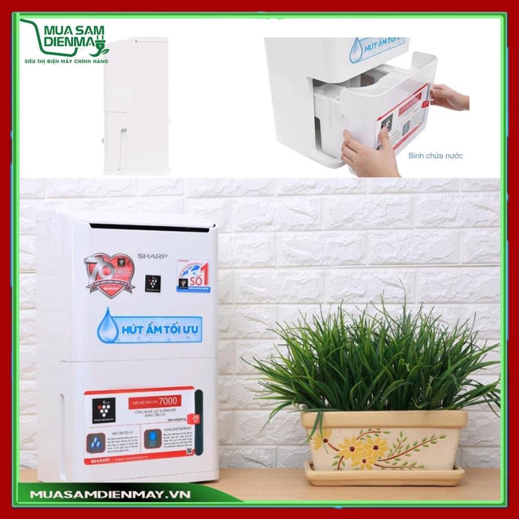 Máy lọc không khí và tạo ẩm Sharp DW-D12A-W - Hàng chính hãng