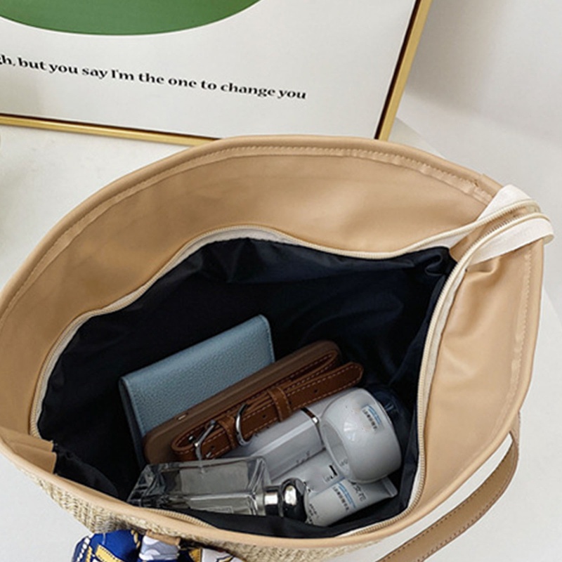 Túi Xách Đan Lát Phong Cách Bohemian Cổ Điển Dành Cho Nữ