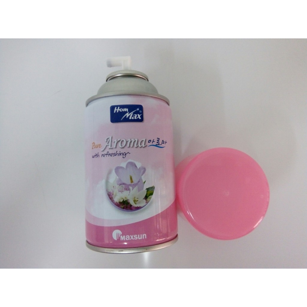 [ Dùng cho máy xịt phòng tự động ] Nước hoa xịt phòng nhãn Aroma Hommax 250ml giữ hương thơm thật lâu 24h/24h