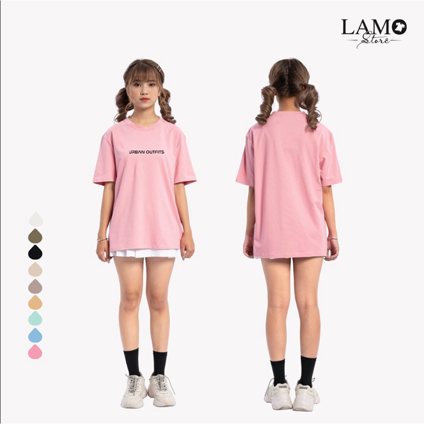 Áo Thun Tay Ngắn Nam Nữ Dáng Suông URBAN OUTFITS -lamo store(V58)