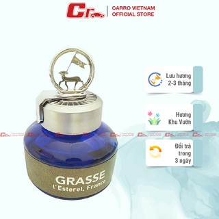 Nước Hoa Ô Tô Grasse Hương Khu Vườn, Nước Hoa Xe Hơi Chính Hãng BullSone Chiết Xuất 100% Tinh Dầu Tư Nhiên