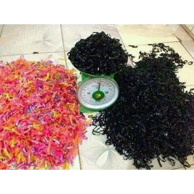 Sỉ 1kg nịt chun buộc tóc