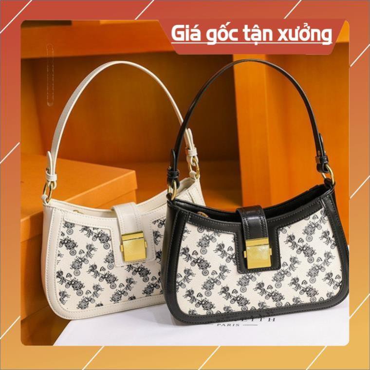 Hàng Cao Cấp -  Túi Kẹp Nách Nữ- Khóa Vuông siêu xinh lối 1 đổi 1 | BigBuy360 - bigbuy360.vn