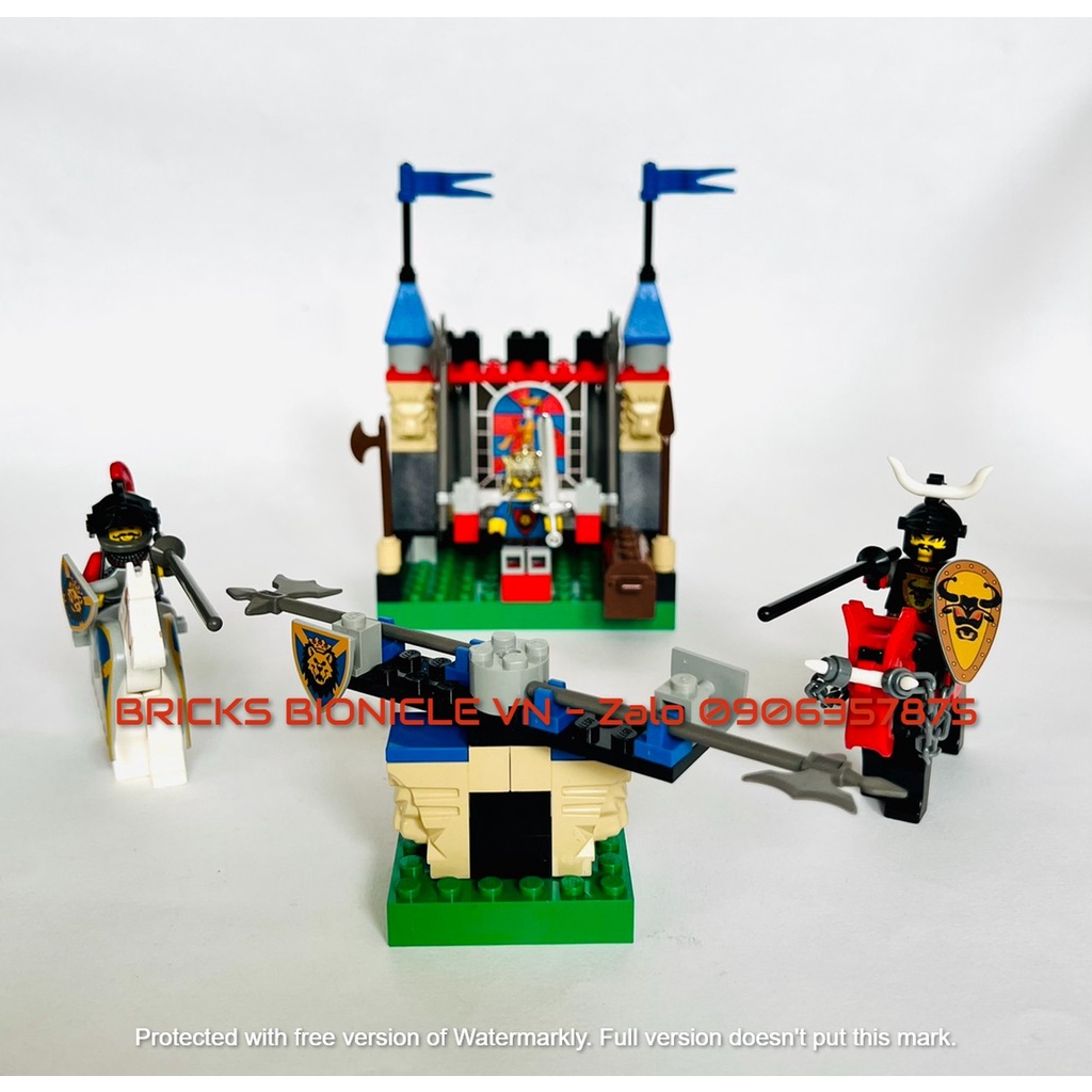 LEGO CASTLE SYSTEM - ĐỒ CHƠI XẾP HÌNH LEGO LÂU ĐÀI - 6095 ROYAL JOUST - SONG ĐẤU HOÀNG GIA