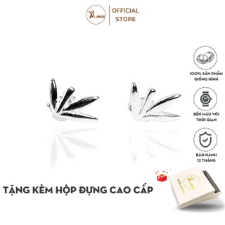 Bông tai bạc Ý 925 đơn giản - Trang Sức ANTA Jewelry AT30151B