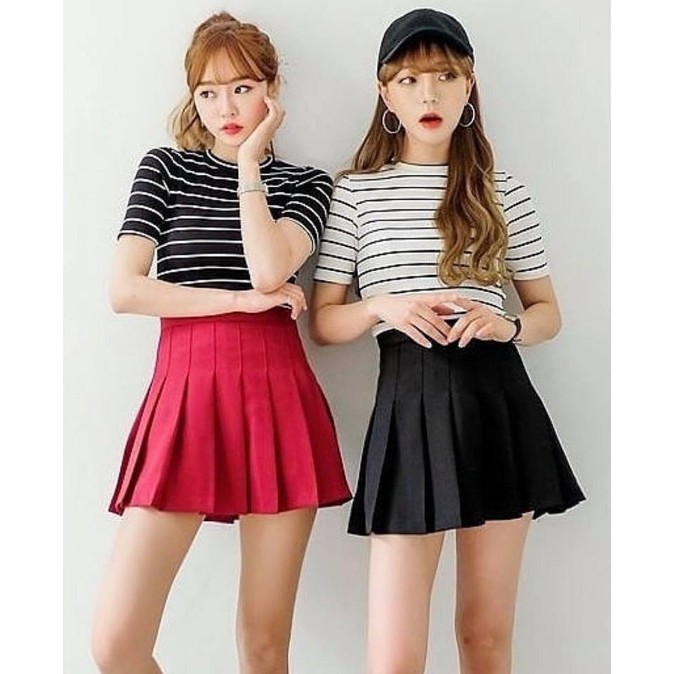 Chân váy TENNIS SKIRT - ĐỎ