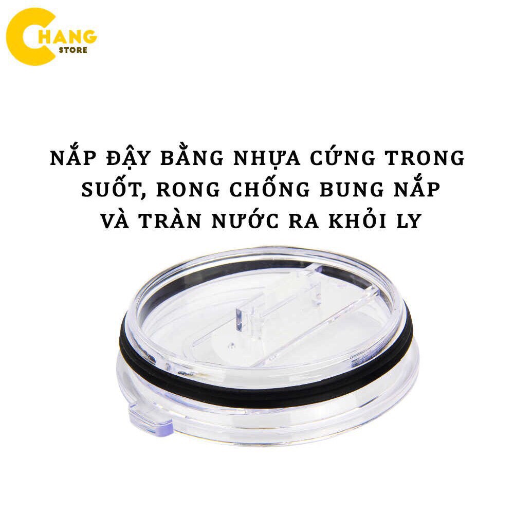 Ly Giữ Nhiệt Thái Lan 900ml Chống Tràn Tặng Kèm Bộ Phụ Kiện 2 Ống Hút Tái Sử Dụng Cọ Rửa Và Túi Đựng Tiện Lợi