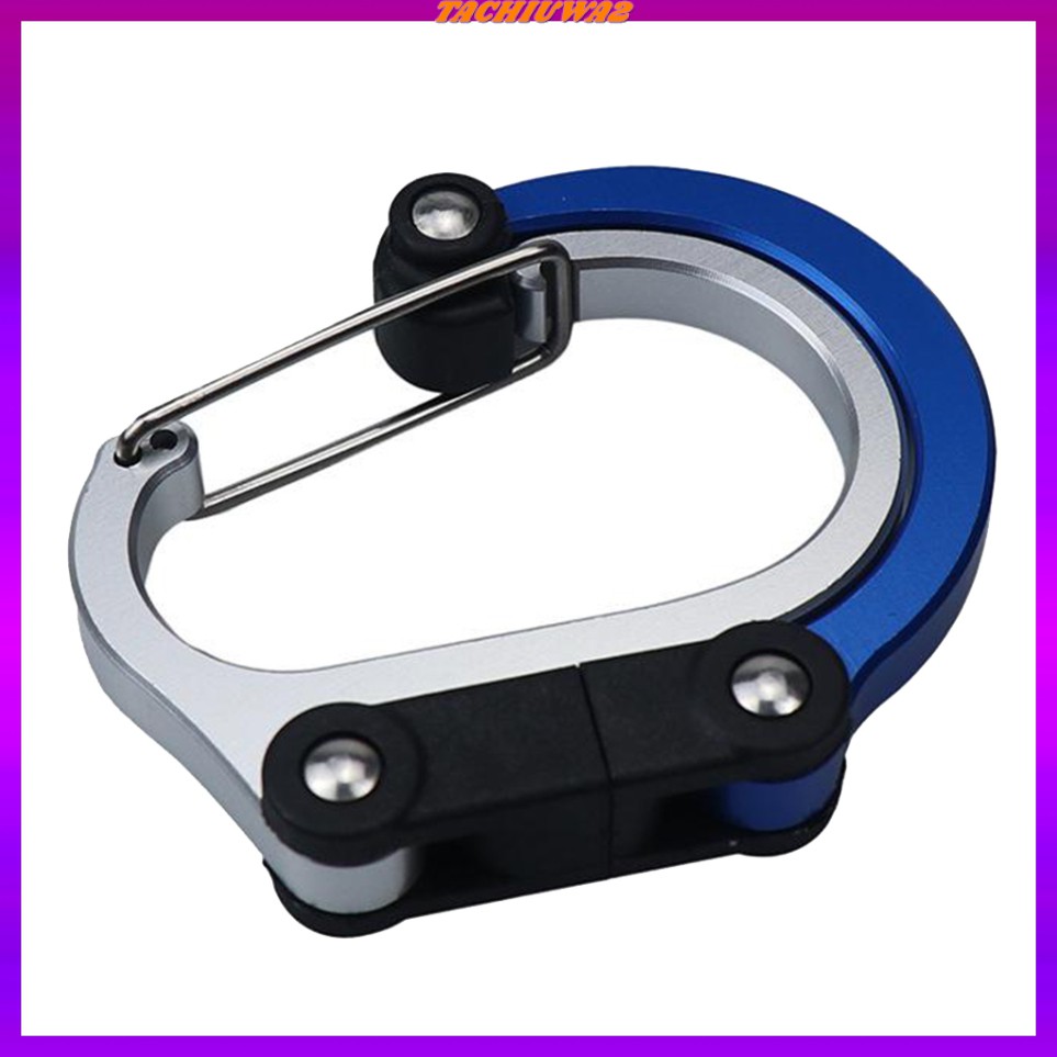 [Tachiuwa2] Móc Kẹp Mini Màu Đỏ Cho Hành Lý Du Lịch