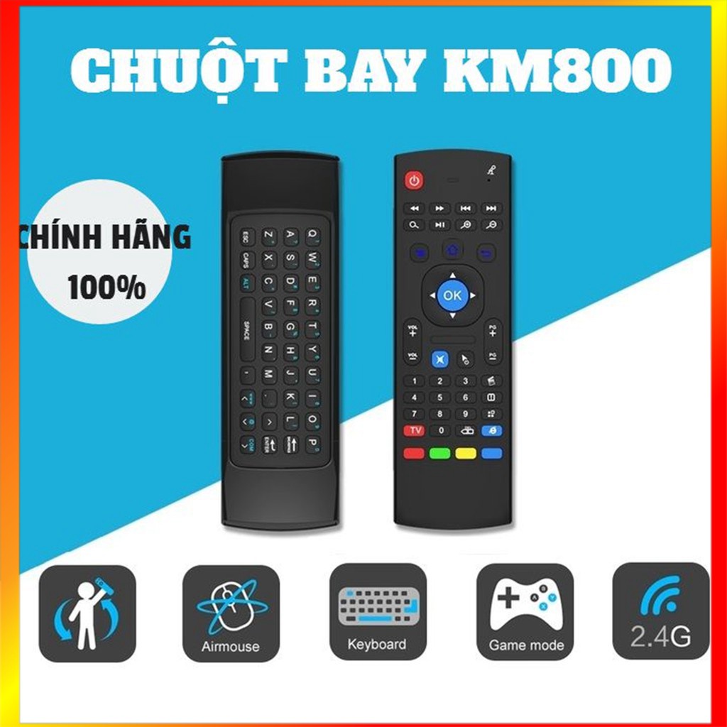 CHÍNH HÃNG] Bàn phím chuột bay KM800 | Bàn phím không dây MX3 | AIR MOUSE KM800 - MrPhukien