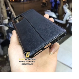 Ốp lưng Xiaomi Redmi Note 10S silicon giả da Auto Focus