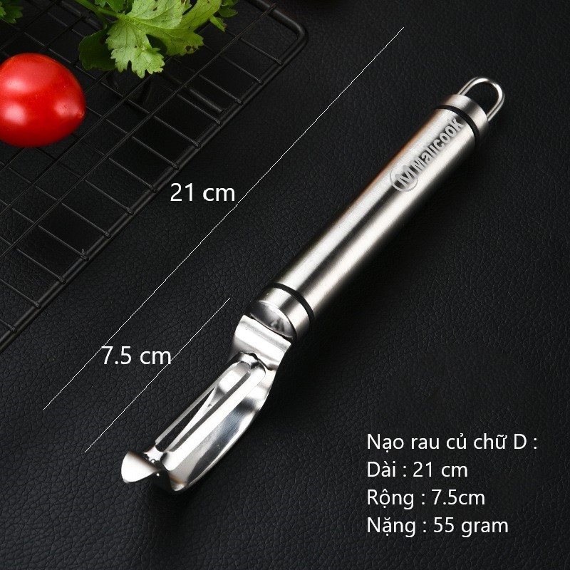 Nạo củ quả inox [FREESHIP] 304 Malicook đa năng