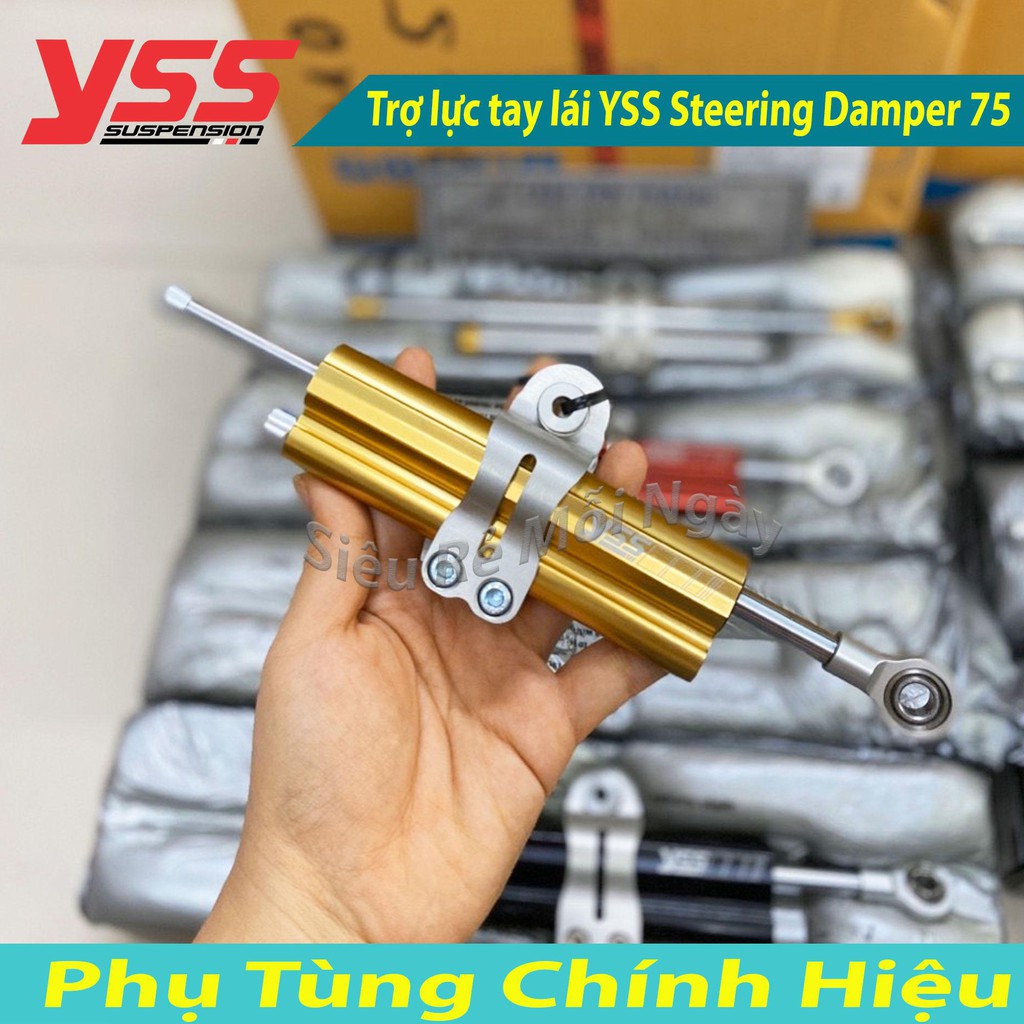 Trợ lực cổ tay lái YSS Steering Damper 75 Clamp A Thái Lan