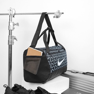 Túi trống du lịch nam nữ lớn tròn có ngăn để giày riêng chống nước tốt balo NiKe Brasilia Duffel DA8304