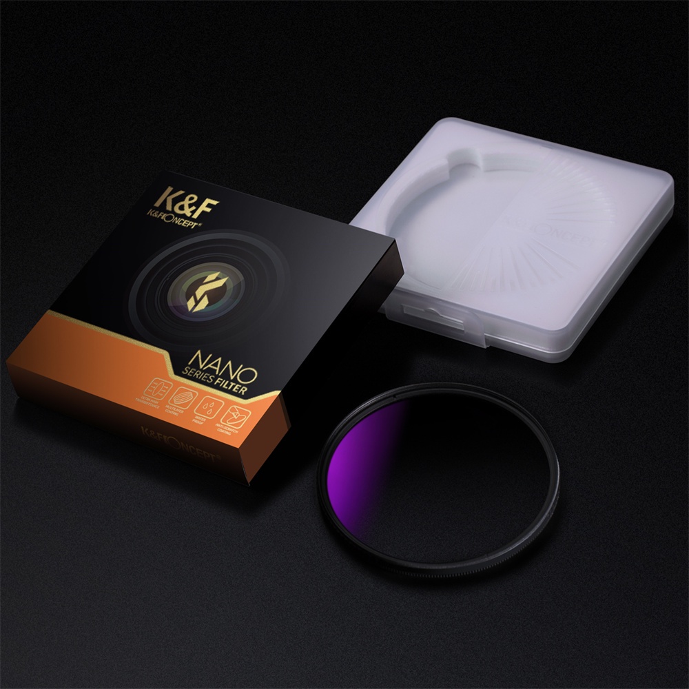 Kính Lọc Hiệu Ứng NANO-X 49-82mm HD GND8 Ultra-Clear 3 Dừng Với 28 Lớp Phủ