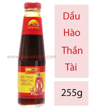 DẦU HÀO THẦN TÀI 255G LEE KUM KEE - CHOY SUN OYSTER SAUCE HONGKONG