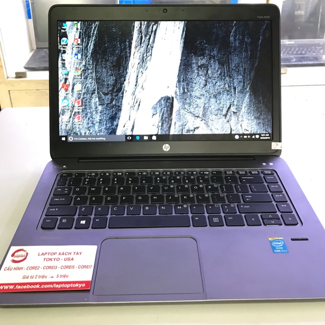 LAPTOP CŨ XÁCH TAY HP ELITEBOOK 1040 CORE I7 SIÊU MỎNG