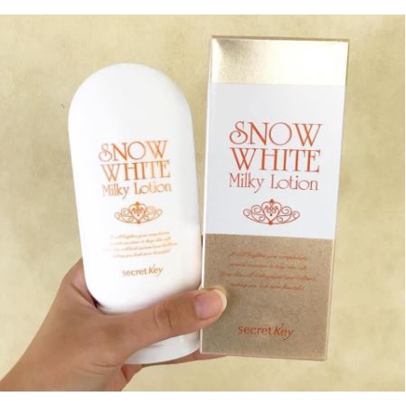 Sữa dưỡng thể trắng da Secret Key Snow White Milky Lotion