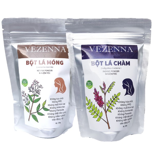 BỘT LÁ CHÀM INDIGO - 100G