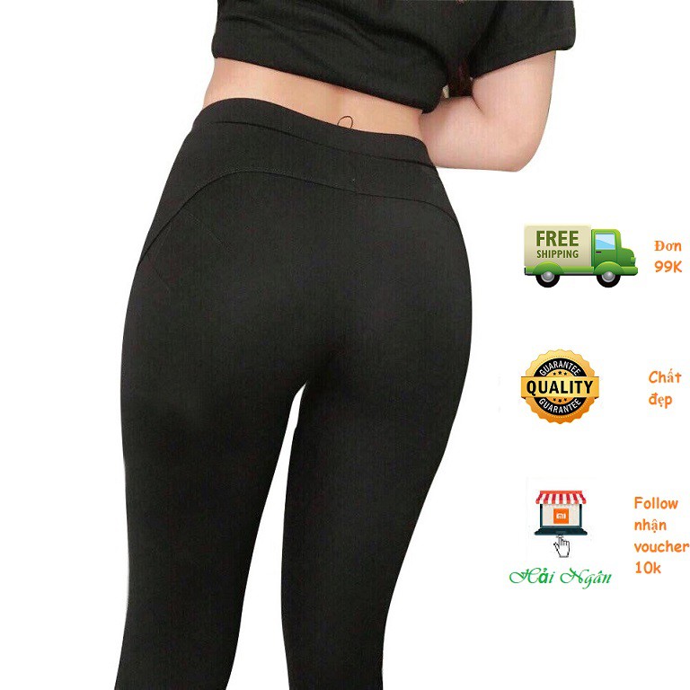 QUẦN LEGGING NÂNG MÔNG DÀI VẢI DÀY ĐẸP có big size 7XL 86KG