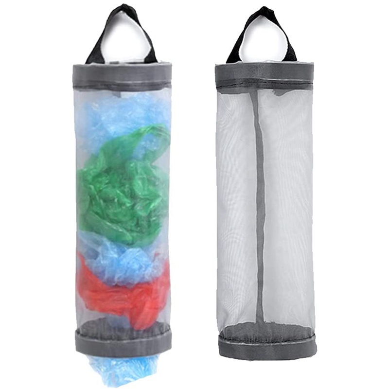 1 túi lưới đựng túi nhựa dạng treo tiện dụng