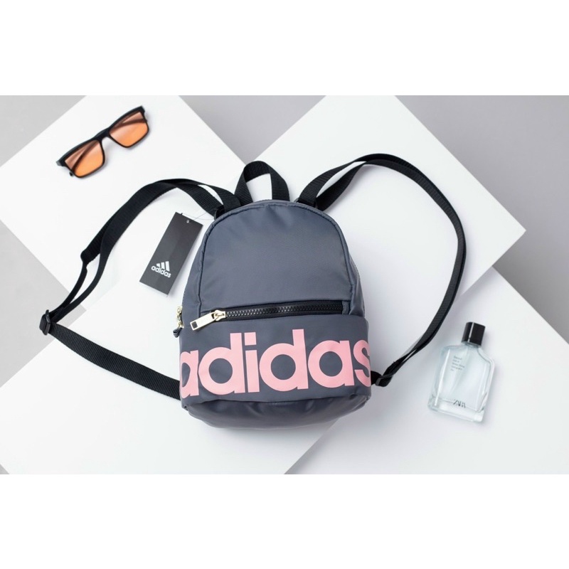 TNS-Balo mini phong cách thể thao siêu hot Adidiaz backpack-tone màu nổi bật phối chữ trắng