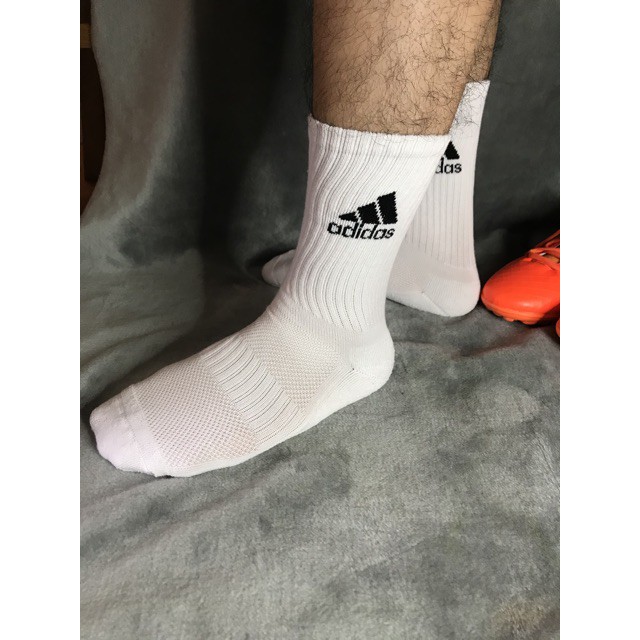 𝓣𝓪̂́𝓽 𝓣?𝓮̂̉ 𝓣𝓱𝓪𝓸 tất vớ adidas cổ cao -có viền chống trơn