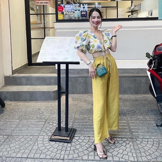 Quần đũi ống sớ cạp chun