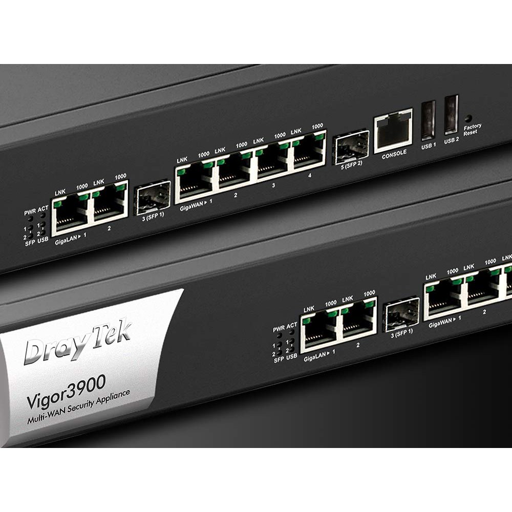 Thiết bị cân bằng tải Draytek Vigor 3900 Multi-Wan Security Firewall Hàng Cũ