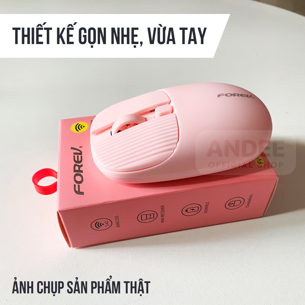 Chuột không dây Forev FV-198 Wireless nhiều màu