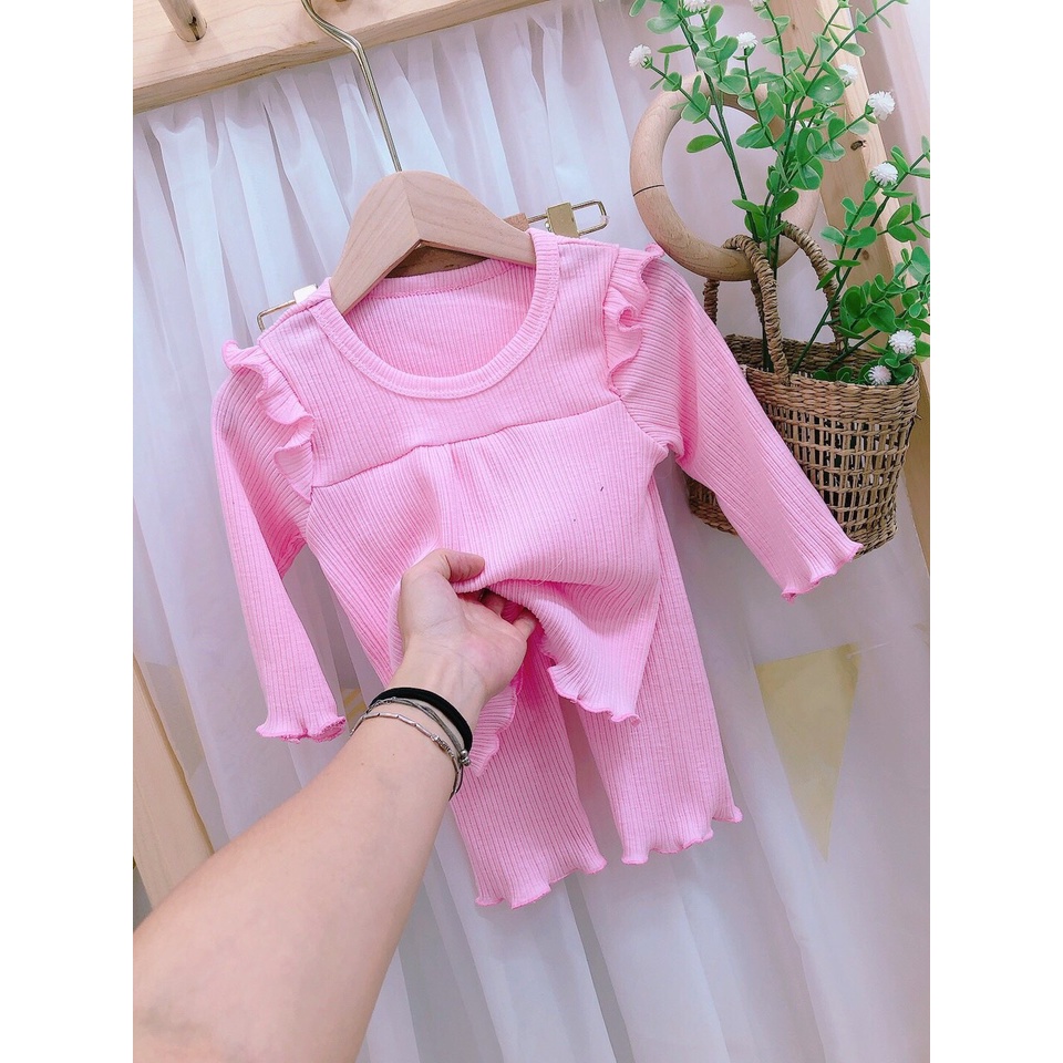 SALE BỘ LEN TĂM XUẤT HÀN BÉ GÁI SIZE 8-18KG(TAMXH)