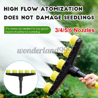 Đầu Vòi Phun Nước Tưới Cây 3 / 4 / 5 / 6 Vòi Tiện Dụng