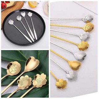 Bộ 8 muỗng cà phê inox kiểu