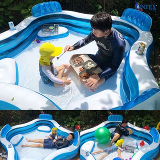 BỂ BƠI PHAO SALON INTEX 56475