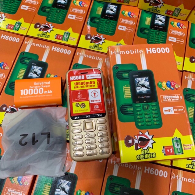 Điện thoai 4 sim 4 sóng H6000