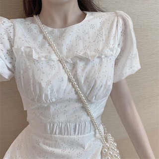 Đầm Hở Lưng Tiểu Thư Ulzzang