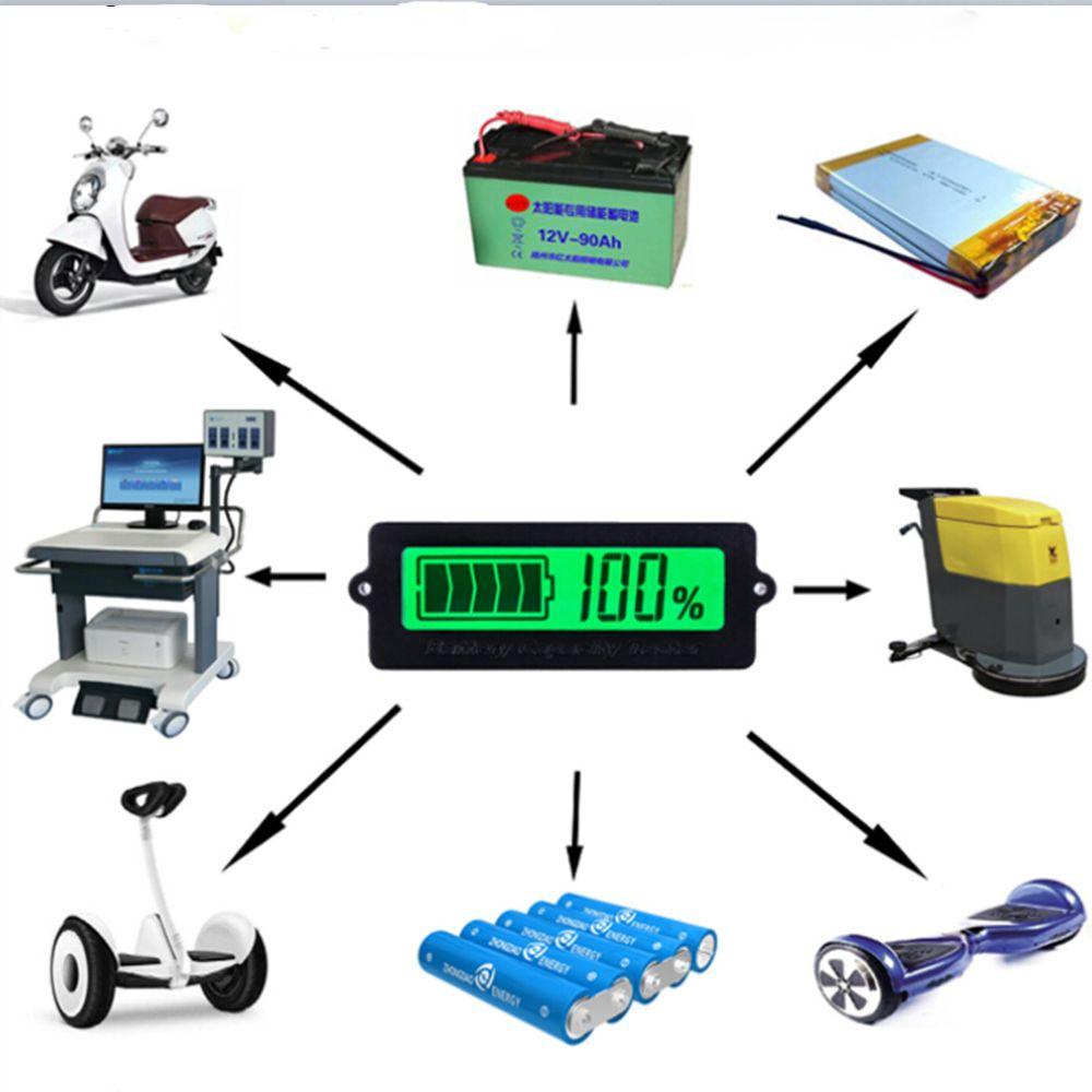 BTLIMER Vôn Kế Kỹ Thuật Số Cho Xe Đạp Điện