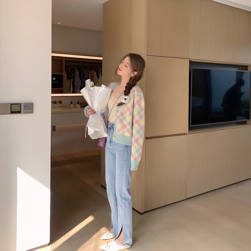 Áo Len Tay Dài Cổ Tròn Nhiều Màu Sắc Thời Trang Cho Nữ | BigBuy360 - bigbuy360.vn