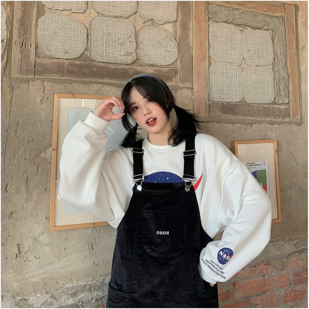 ĐẦM YẾM OH OH KAKI DÁNG SUÔNG VINTAGE UNISEX | BigBuy360 - bigbuy360.vn