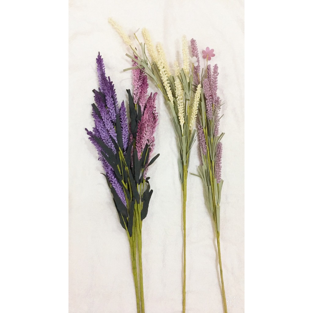 HOA GIẢ LAVENDER MÚT (bán theo cành) Bán sỉ / lẻ - Trang Flower