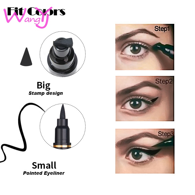 [Hàng mới về] Bút kẻ mắt dạng lỏng chống nước chống mồ hôi thiết kế hai đầu tiện dụng | BigBuy360 - bigbuy360.vn
